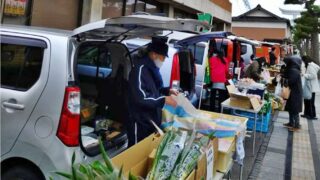 神門通り 軽四朝市 バナー