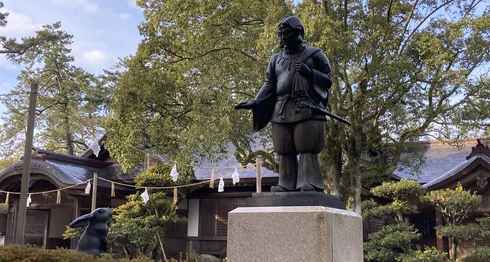 出雲大社の待ち受けにしたい ハート うさぎ ３羽発見 場所はこちらですよ 出雲にゅーす