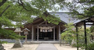 長浜神社 拝殿20220820